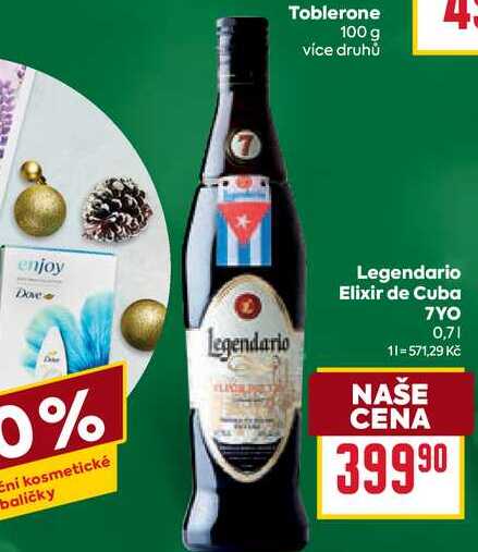 Legendario Elixir de Cuba 7YO 0,7l