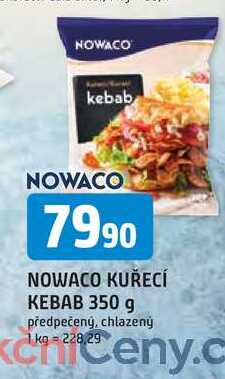 NOWACO KUŘECÍ KEBAB 350 g 