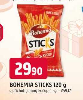 BOHEMIA STICKS 120 g 