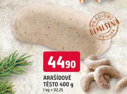 ARAŠÍDOVÉ TĚSTO 400 g