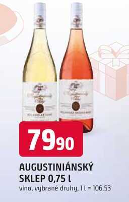 AUGUSTINIÁNSKÝ SKLEP 0,75 l