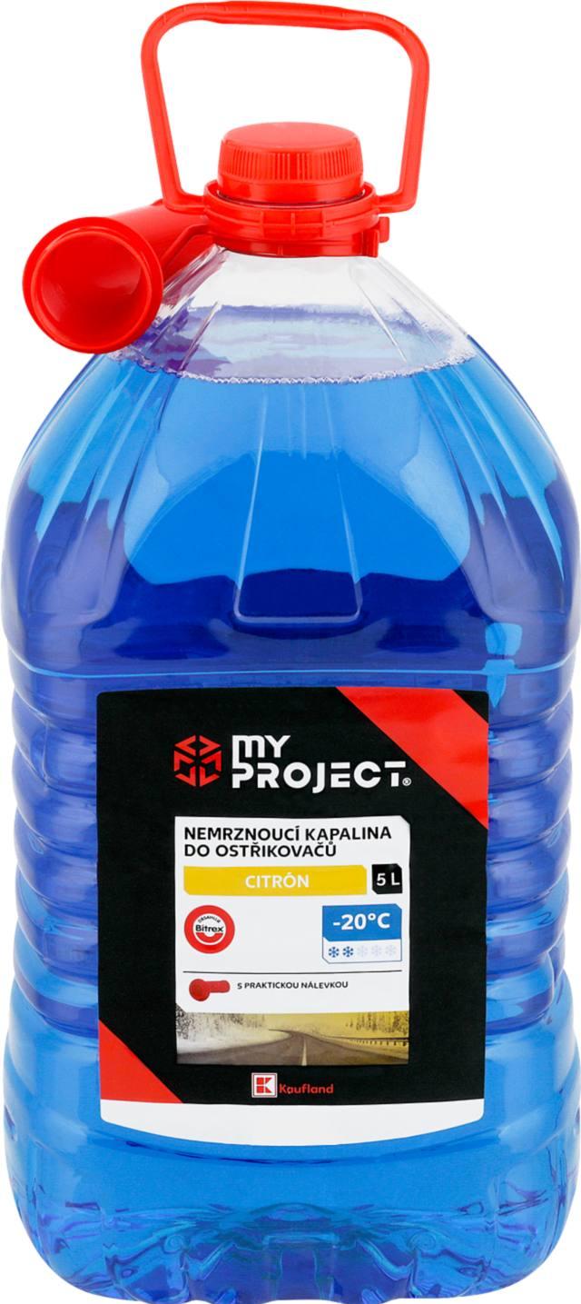 MY PROJECT Nemrznoucí směs do ostřikovačů -20 °C