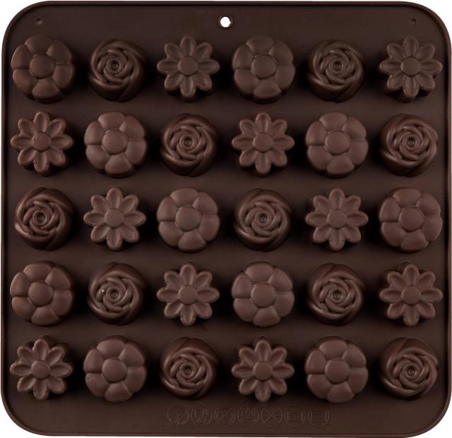 BANQUET Forma na čokoládové pralinky silikonová