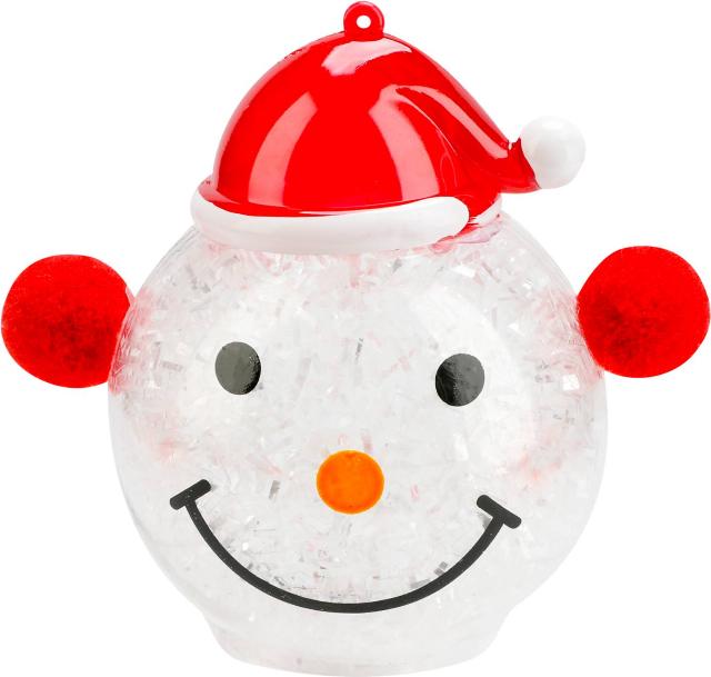 LED vánoční ozdoba rozměry: 5,5 x 10 cm Santa