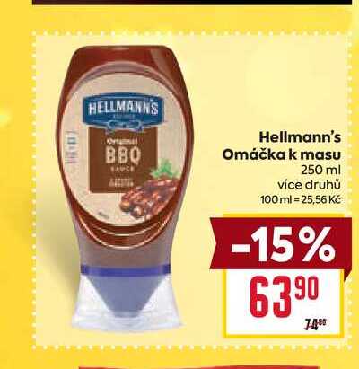 Hellmann's Omáčka k masu 250 ml 
