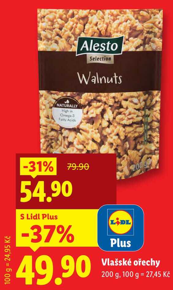 Vlašské ořechy, 200 g