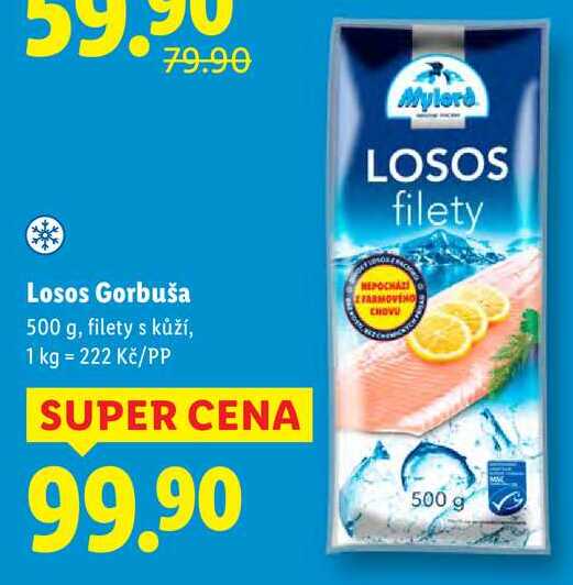 Losos Gorbuša, 500 g