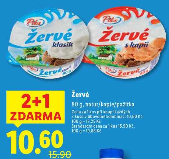 Žervé, 80 g