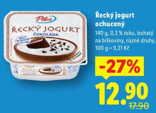 Řecký jogurt ochucený, 140 g