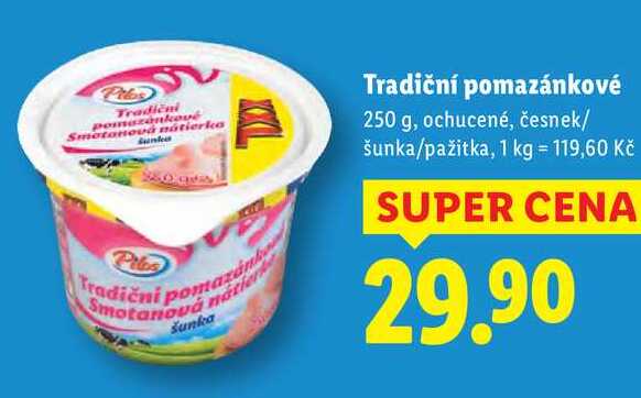 Tradiční pomazánkové, 250 g