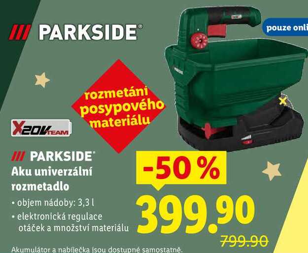 Aku univerzální rozmetadlo