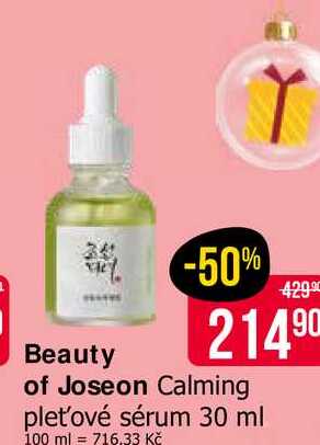 Beauty of Joseon Calming pleťové sérum 30 ml