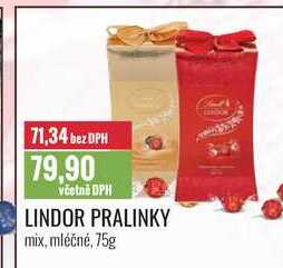 LINDOR PRALINKY 75g