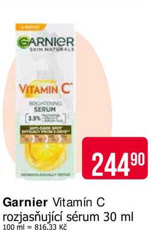 Garnier Vitamín C rozjasňující sérum 30 ml 