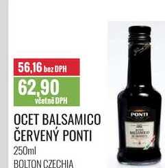 OCET BALSAMICO ČERVENÝ PONTI 250ml