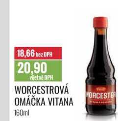 WORCESTROVÁ OMÁČKA VITANA 160ml 