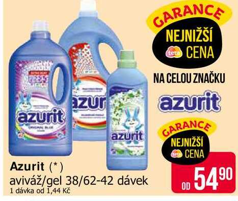 Azurit aviváž/gel 38/62-42 dávek