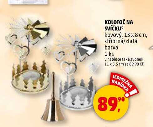 KOLOTOČ NA SVÍČKU, 1 ks