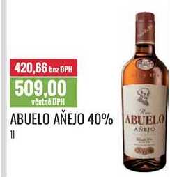 ABUELO AÑEJO 40% 1l