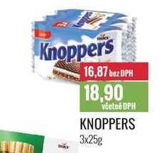 KNOPPERS 3x25g 