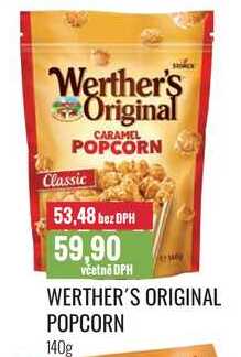 WERTHER'S ORIGINAL POPCORN 140g 