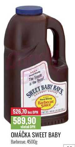 OMÁČKA SWEET BABY 4500g