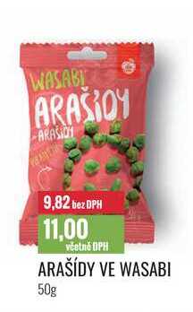 ARAŠÍDY VE WASABI 50g 