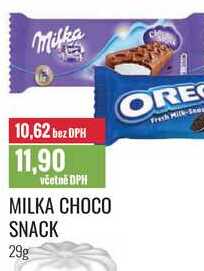 MILKA CHOCO SNACK 29g 