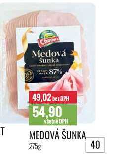 MEDOVÁ ŠUNKA 275g