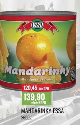 MANDARINKY ESSA 2650g 