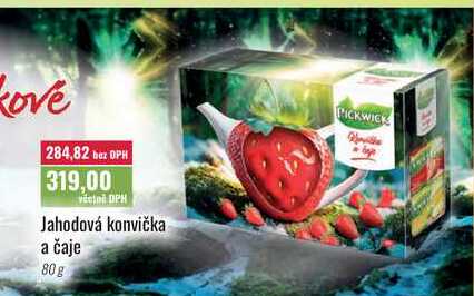 Jahodová konvička a čaje 80 g 