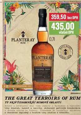 PLANTERAY RUM 0,7l