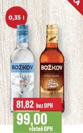 BOŽKOV JEMNÁ VODKA/BOŽKOV STANDARD 0,35l
