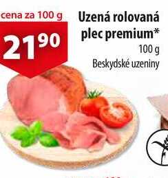 Uzená rolovaná plec premium, 100 g 