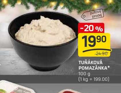 TUŇÁKOVÁ POMAZÁNKA 100 g