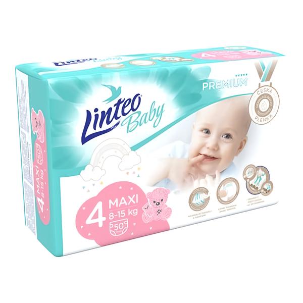Linteo Baby Prémium Maxi vel. 4 (8-15kg)