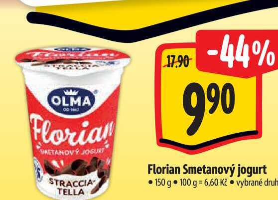  Florian smetanový jogurt  150g