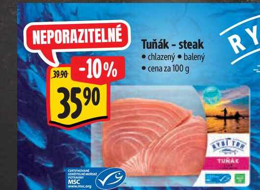  Tuňák - steak  100 g
