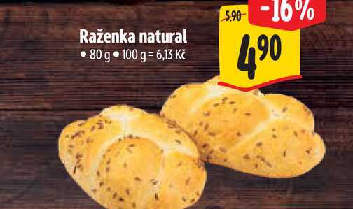 Raženka natural 80 g