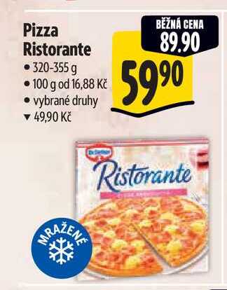 Pizza Ristorante 320-355 g