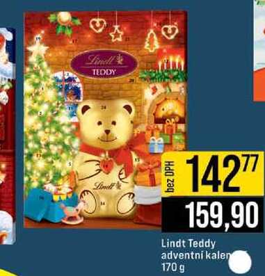 Lindt Teddy adventní kalen 170 g 