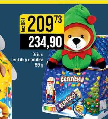 Orion lentilky nadílka 96 g