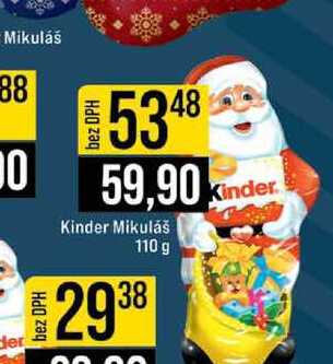 Kinder Mikuláš 110 g
