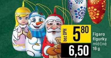 Figaro figurky mléčné 16g
