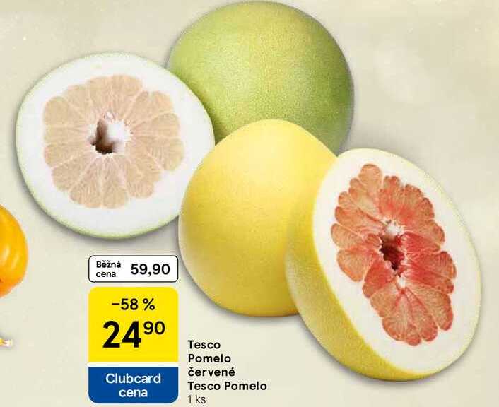 Tesco Pomelo červené, 1 ks