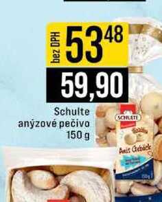 Schulte anýzové pečivo 150 g 