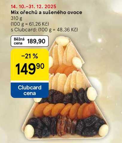 Mix ořechů a sušeného ovoce, 310 g 
