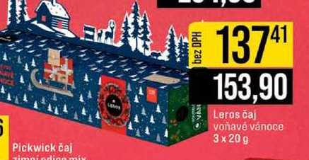 Leros čaj voňavé vánoce 3x20 g 