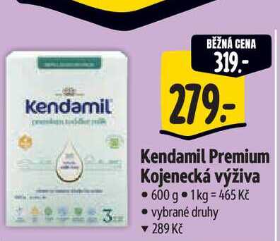 Kendamil Premium Kojenecká výživa 600 g
