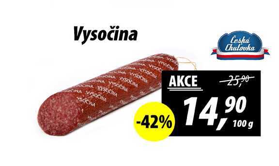 Vysočina, 100 g